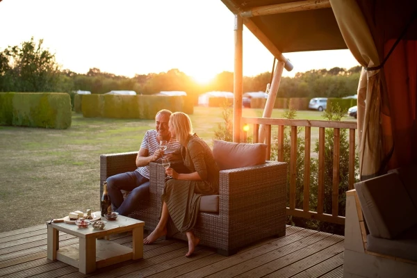 Glamping met zijn tweeën